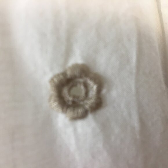 River Island London Dress 12 Cottage Boho Short Sleeve Mini Fit Flare Embroidery - Picture 7 of 16